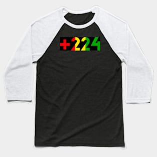 Guinea Conakry +232 Country calling code Baseball T-Shirt